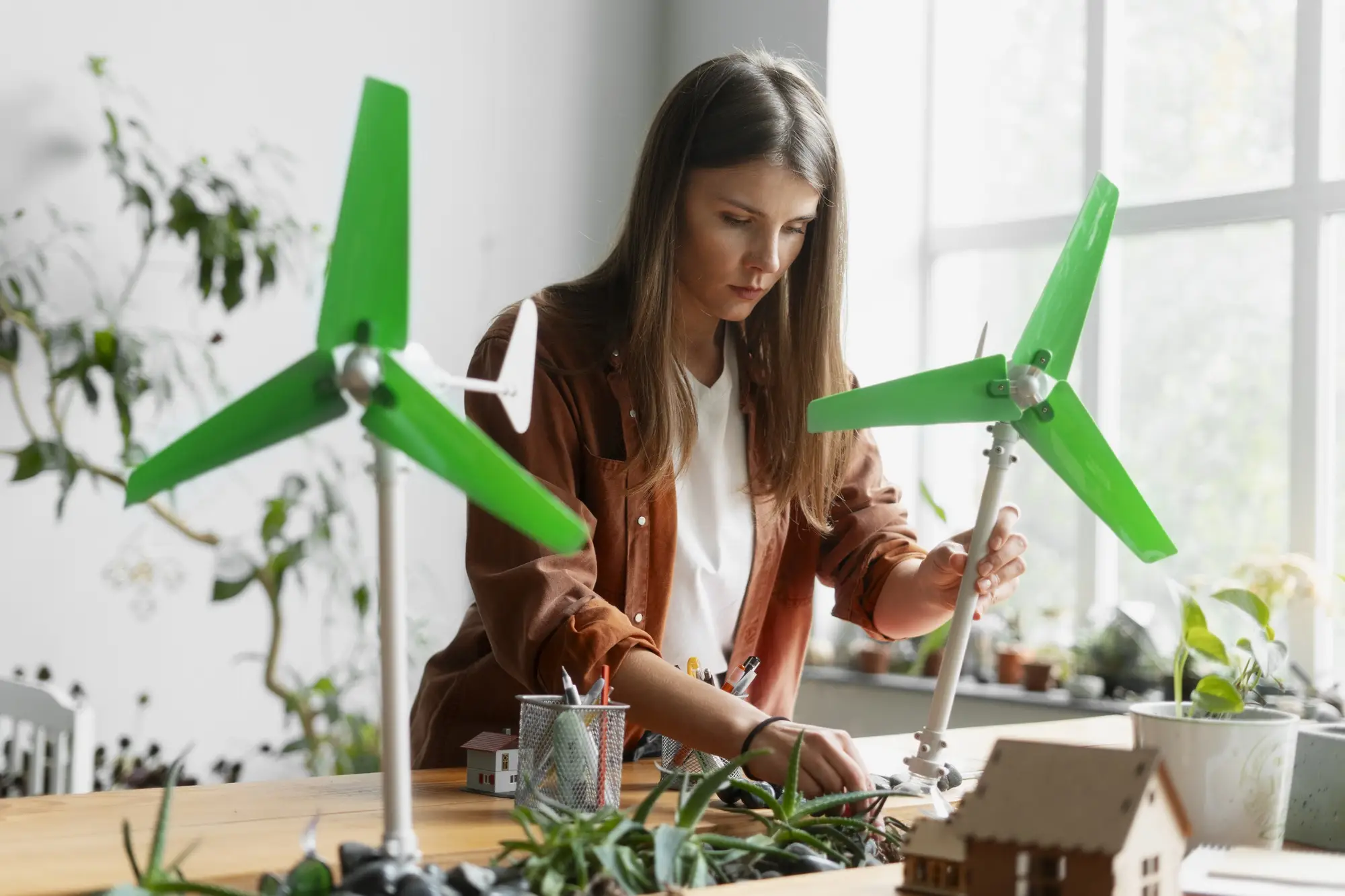 women&windmill